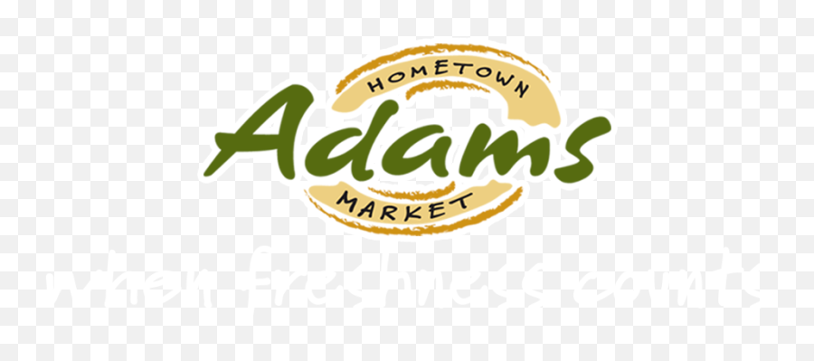 Adams Hometown Markets The Official Site Of Adams Hometown - Language Emoji,Convenience Store Logo
