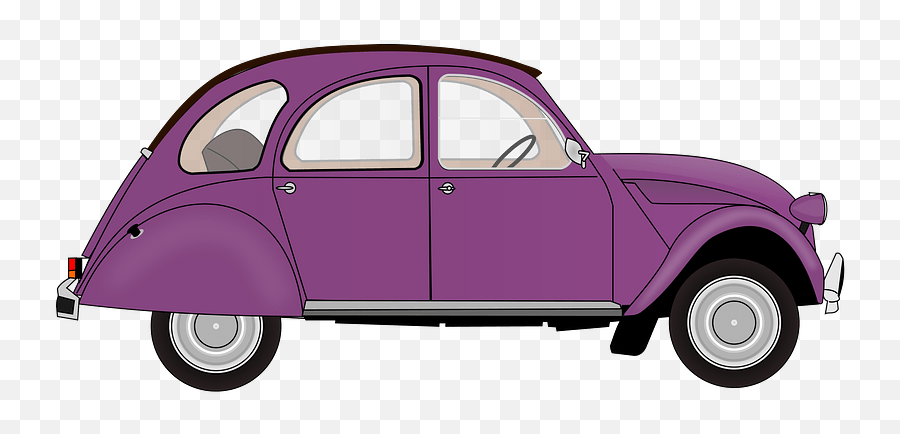Purple Volkswagen Beetle Clipart Free Download Transparent - 2cv Clipart Emoji,Muscle Car Clipart