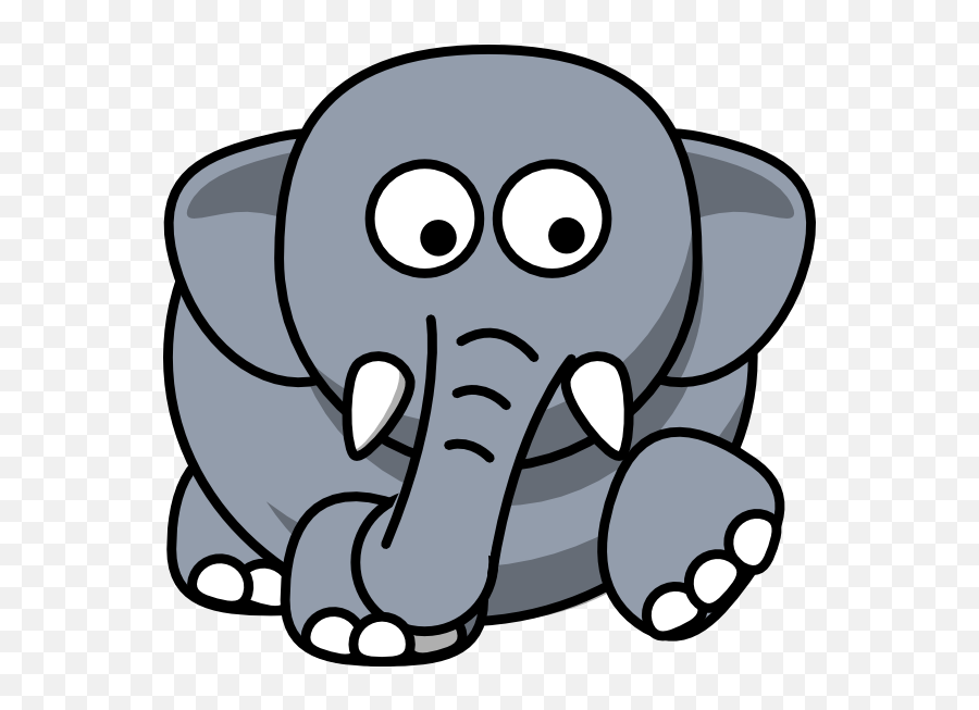Elephant Kick Clip Art At Clker Emoji,Kicking Clipart
