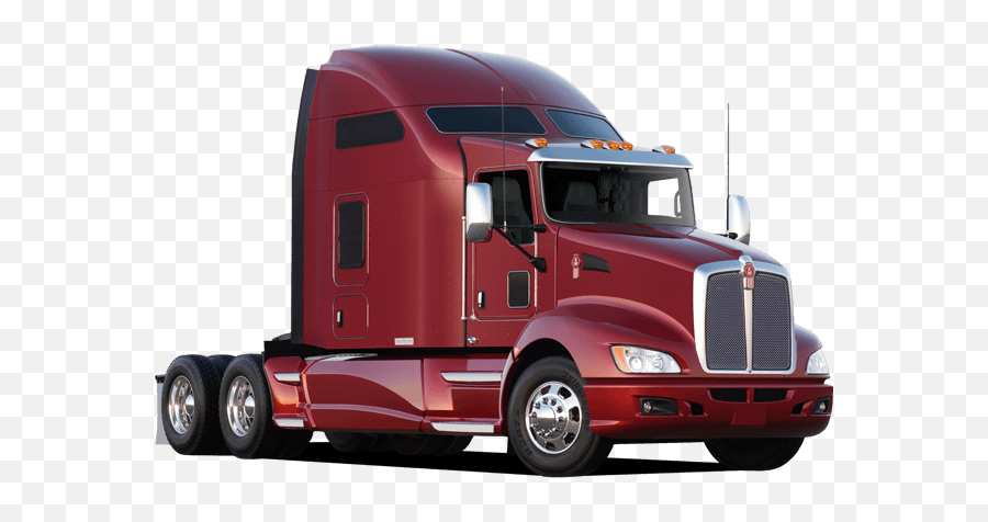 American Truck Red Transparent Png - American Truck Red Emoji,Truck Png