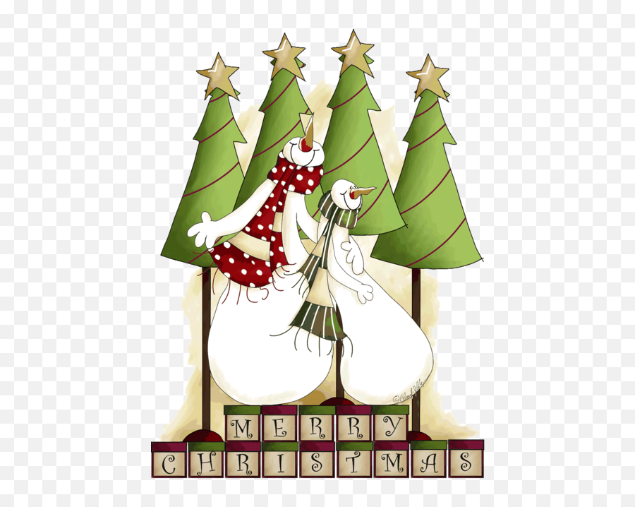 Tubes Noel Bonhommes De Neiges Christmas Decoupage Emoji,Vintage Christmas Tree Clipart