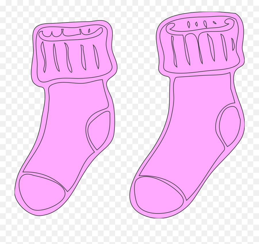 Socks Svg Vector Socks Clip Art - Cute Socks Clipart Purple Emoji,Socks Clipart