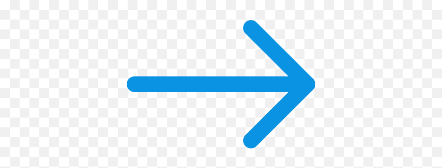 Right Arrow Free Icon Of Universal Blue Line Filled Icons Emoji,Blue Line Png