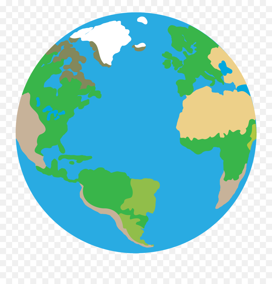 Earth Clipart - Vertical Emoji,Earth Clipart