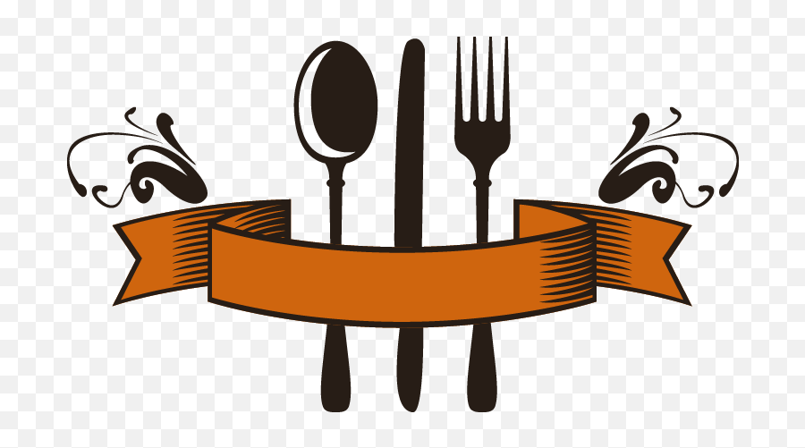 Fork Clipart Spoon Fork Logo - Restaurant Business Card Clipart Spoon And Fork Logo Emoji,Fork Clipart