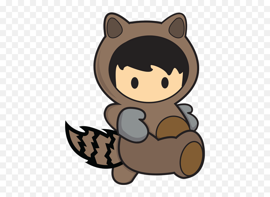 Download 2015 Raccoon Astro - Trailhead Salesforce Bank Logo Emoji,Salesforce Logo Transparent
