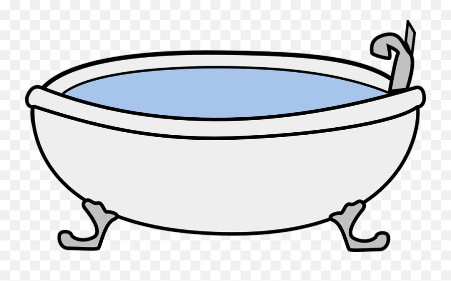 Free Bathtub Cliparts Download Free - Tub Of Water Cartoon Emoji,Bathtub Clipart