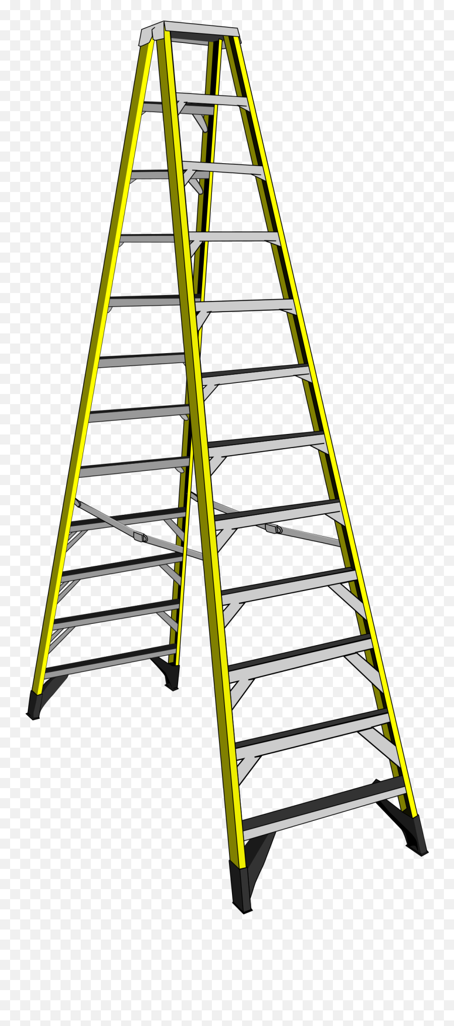 Heaven Clipart Jacobs Ladder Heaven - Big Ladder Emoji,Ladder Clipart