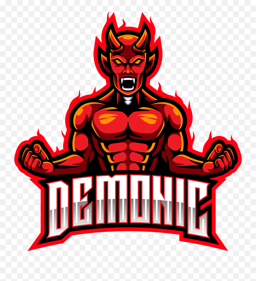 Red Devil Mascot Png U0026 Free Red Devil Mascotpng Transparent - Logo Mascot Esport Png Emoji,Demon Logo