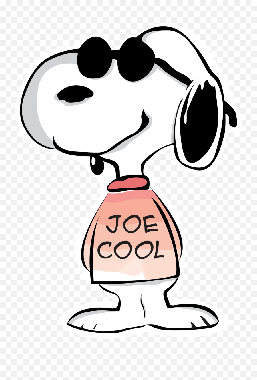 Cool Clipart Joe Cool Joe Transparent - Snoopy Png Emoji,Cool Clipart