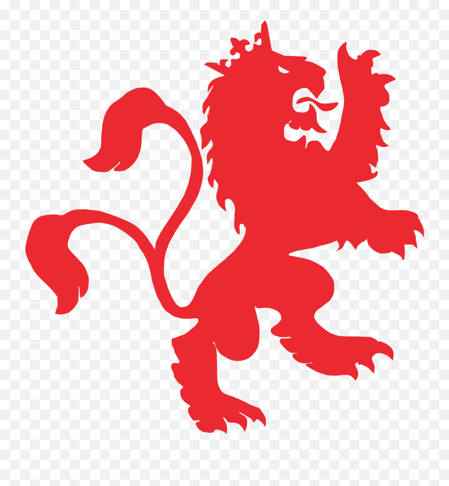 Red Lion Logos - San Beda Lion Logo Emoji,Lion Logos