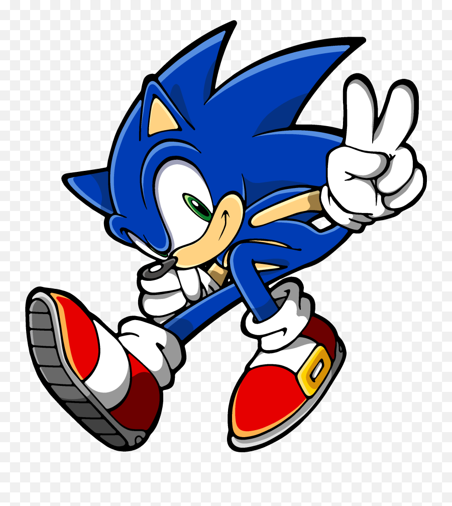 Download Sonic The Hedgehog Transparent - Sonic The Hedgehog Emoji,Sonic Png