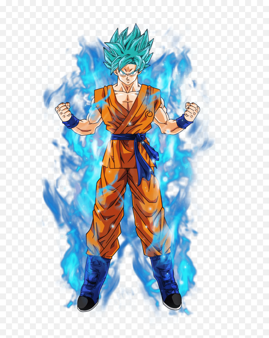 Super Saiyan Blue Goku Png - De Goku Super Saiyan Blue Emoji,Goku Png