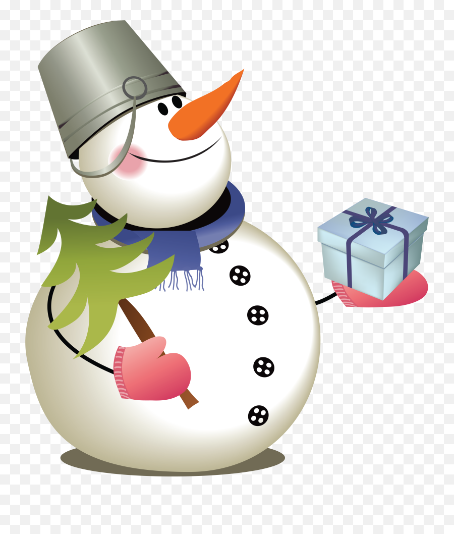 Snowman Clipart Png Transparent Png - Full Size Clipart Fictional Character Emoji,Cute Snowman Clipart