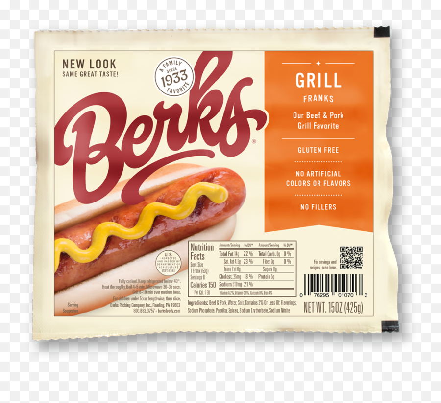 Berks Foods - Dodger Dog Emoji,Hot Dog Transparent Background