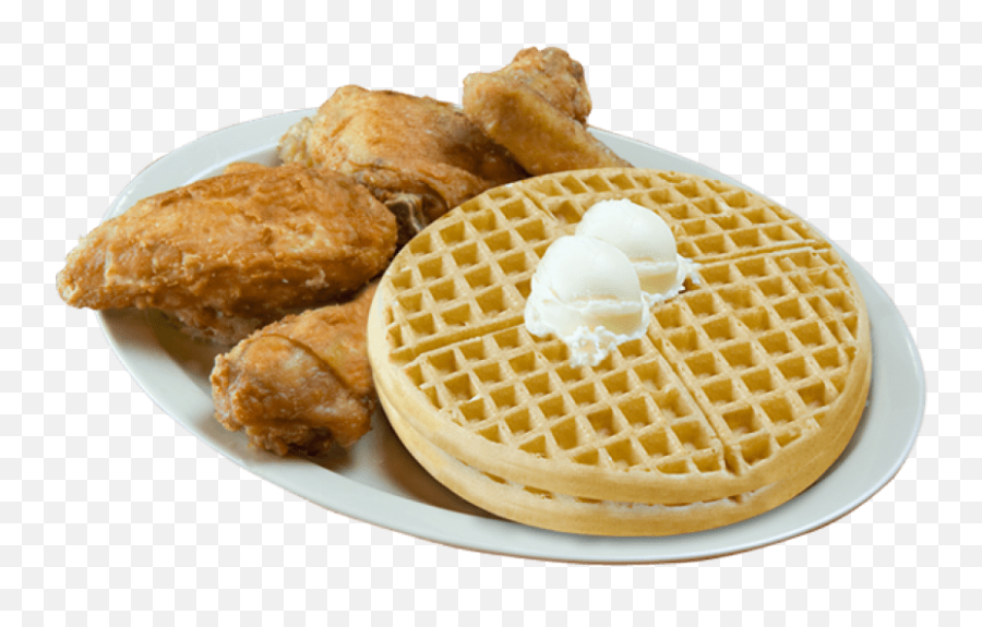 Roscoes Chicken Waffles Herbs Special - Chicken And Waffle Transparent Emoji,Waffles Png