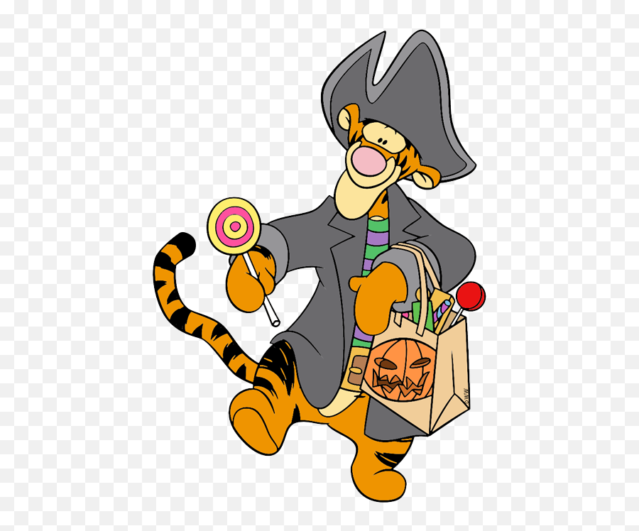 Halloween Clip Art - Tigger Halloween Clipart Emoji,Halloween Clipart