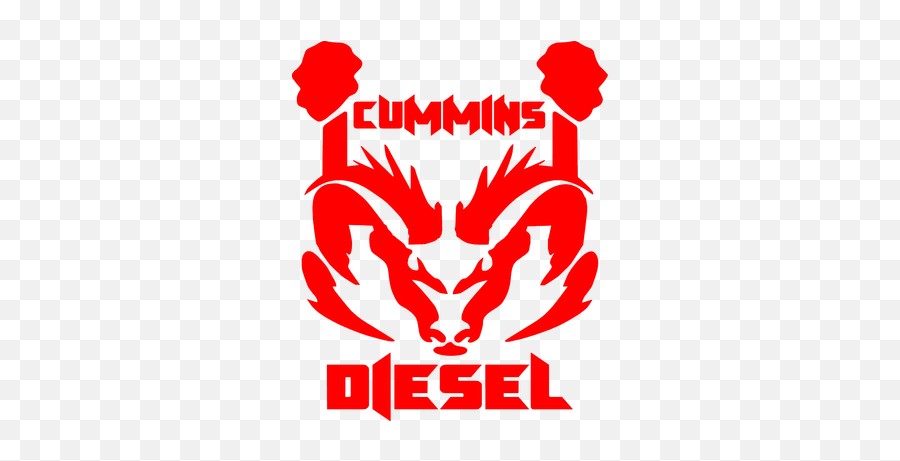 Cummins Diesel Ram Cummins Diesel Dodge Logo Truck Decals - Diesel Cummins Logo Emoji,Dodge Ram Logo