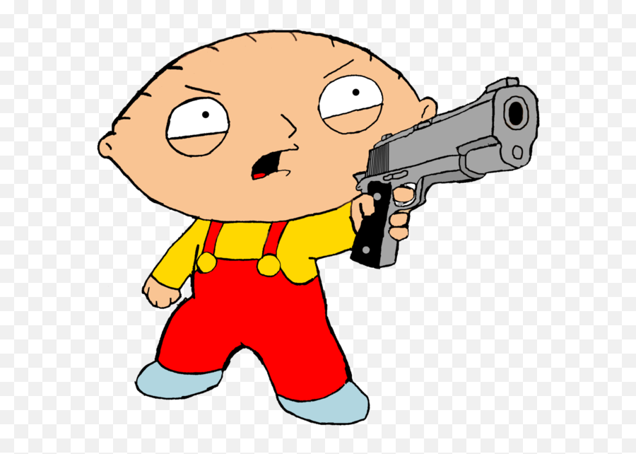 Stewie Gun - Stewie Griffin Hd Emoji,Gun Png