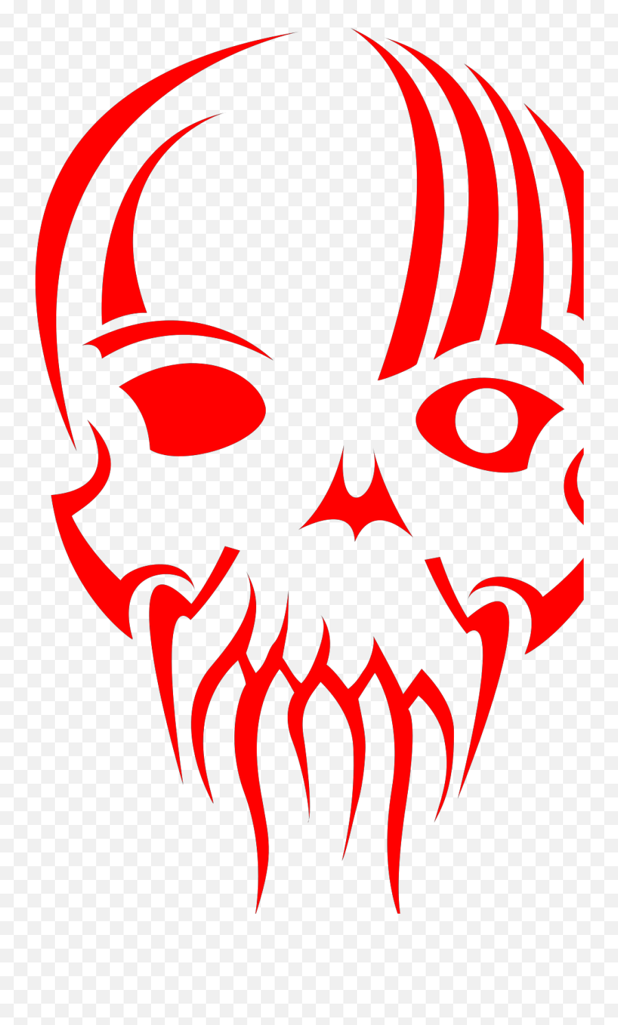 Red Skull Svg Vector Red Skull Clip - Red Skull Design Clipart Emoji,Red Skull Png