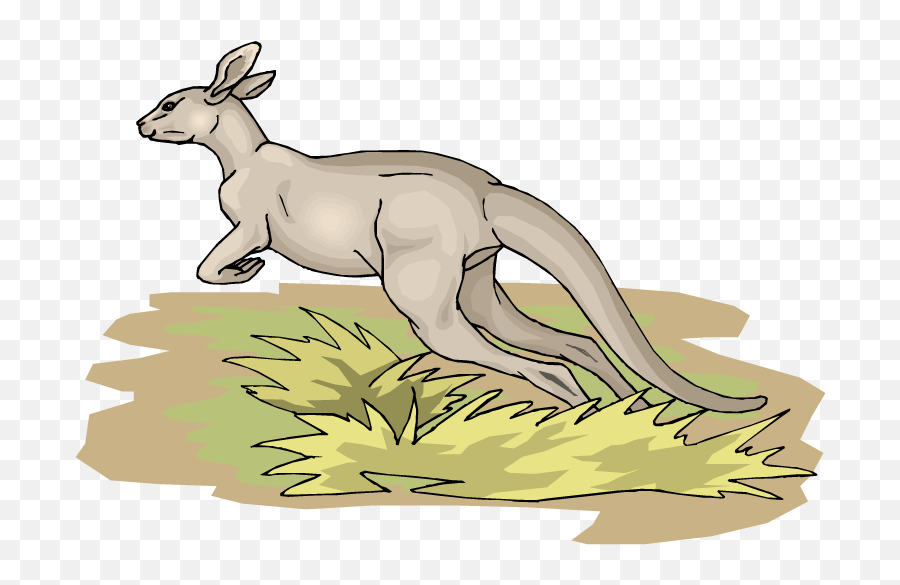 Jumping Kangaroo - Kangaroo Transparent Cartoon Jingfm Eastern Grey Kangaroo Emoji,Kangaroo Clipart