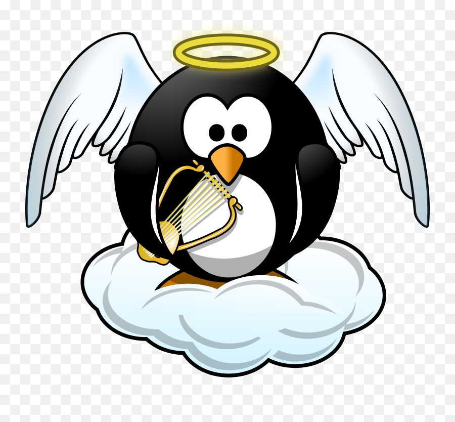 Penguin In Heaven - Penguin In Heaven Emoji,Icebreaker Clipart