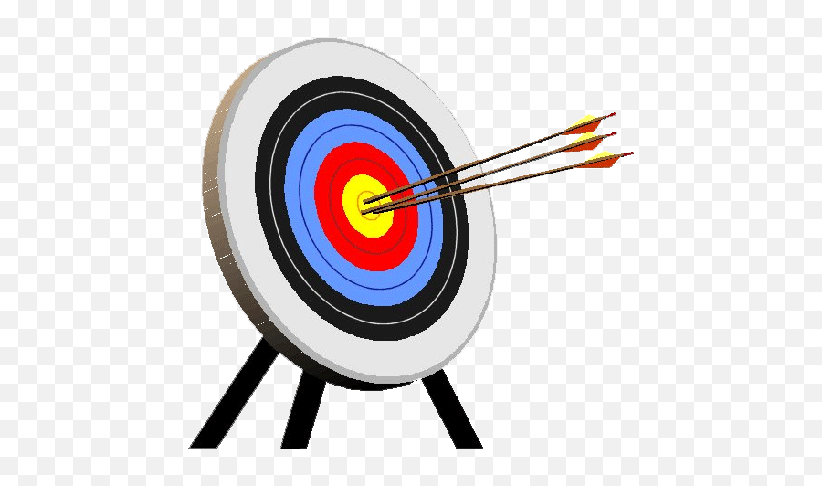 Target Skills Clipart Panda - Free Clipart Images Archery Clip Art Target Emoji,Skills Clipart