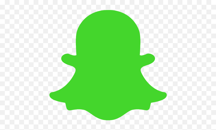 Black Snapchat Logo Png - Black And Green Snapchat Logo Emoji,Snapchat Logo