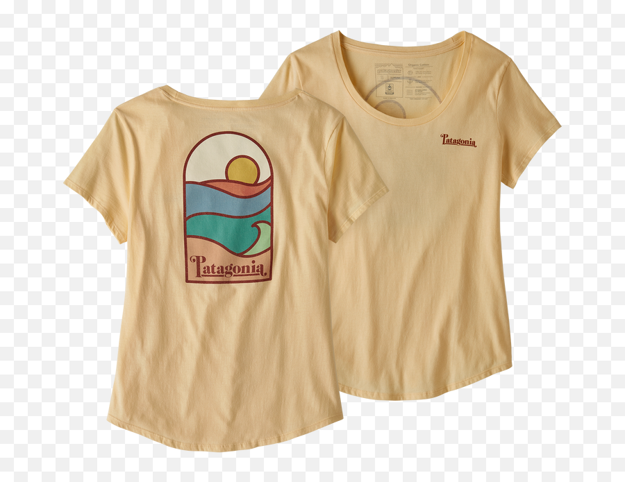 Womenu0027s Sunset Sets Organic Scoop T - Shirt Patagonia Womens Emoji,Patagonia Logo T Shirts