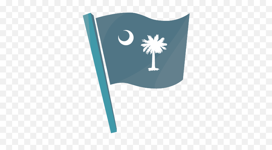 South Carolina State Flag Free Png Png Play Emoji,South Carolina Png