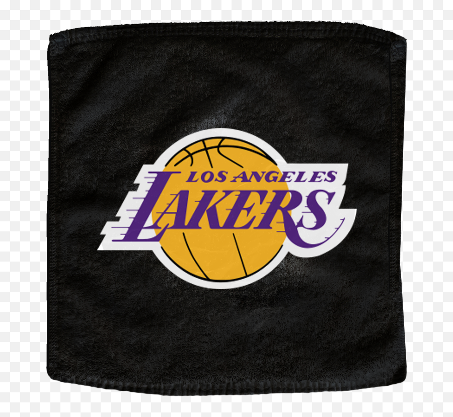 Los Angeles Lakers Custom Nba Basketball Rally Towel Rally - Lakers Emoji,Los Angeles Lakers Logo