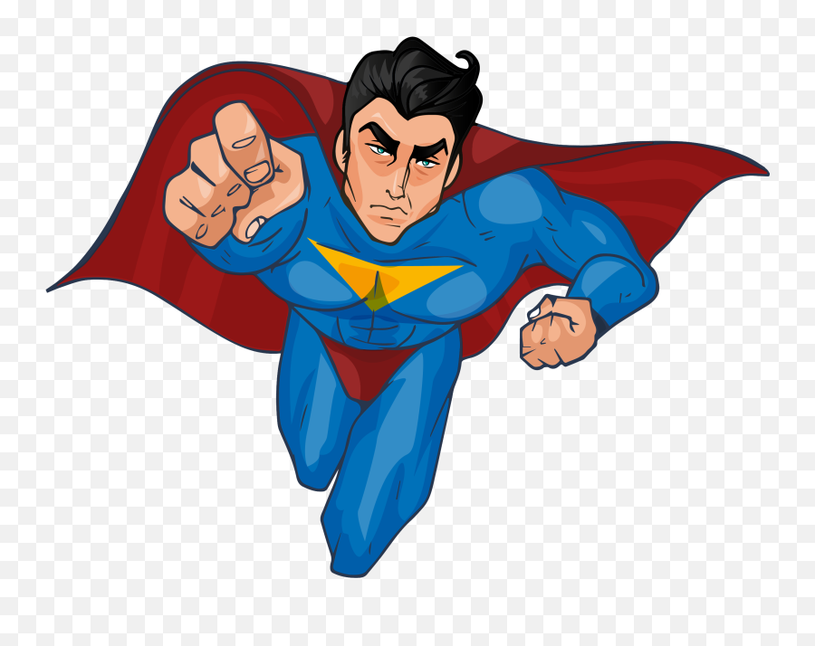 Men Clipart Superhero Picture 1642183 Men Clipart Superhero - Superman Emoji,Superman Png
