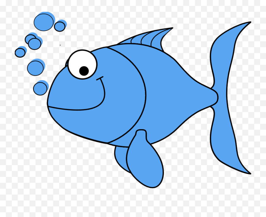 Cartoon Fish Clip Art Clip Art Library Png - Clipartingcom Clipart Blue Fish Emoji,Art Png