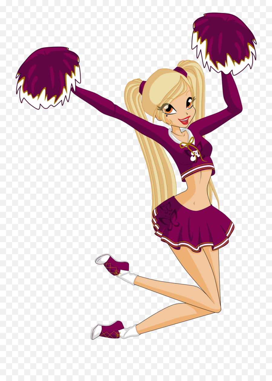Cheerleading Uniforms Drawing Clip Art - Cheerleader Art Emoji,Free Cheerleader Clipart