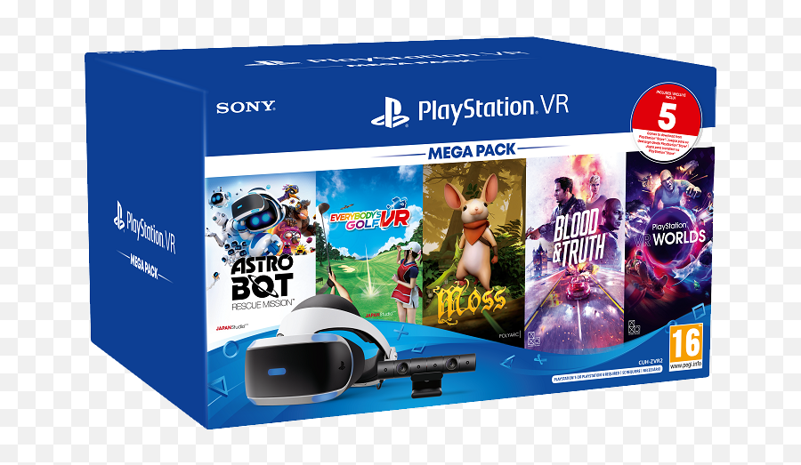 The New Playstation Vr Mega Pack With Blood U0026 Truth And More Emoji,Playstation Vr Png