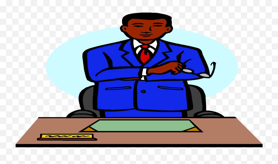 Conference Clipart School Administrator - Principal Clipart Principal Clipart Emoji,Parent Teacher Conference Clipart