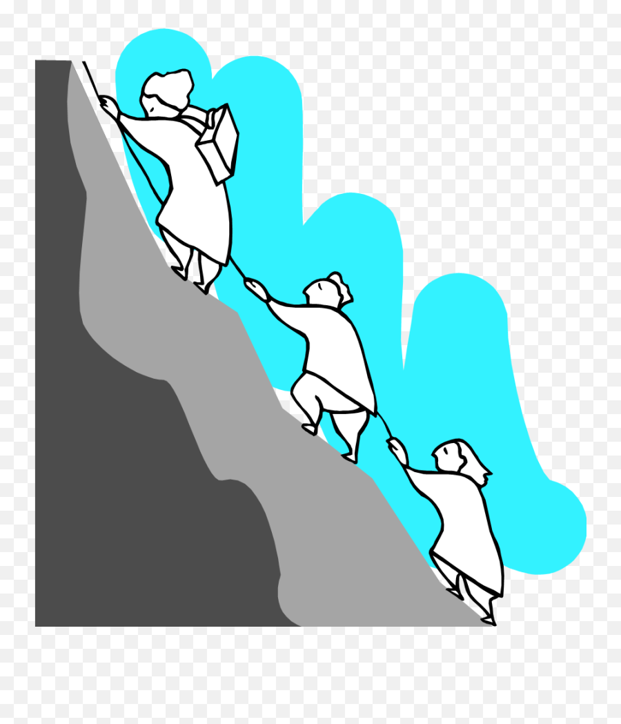 Mountain Climbing Clipart - Challenges Clip Art Emoji,Life Clipart