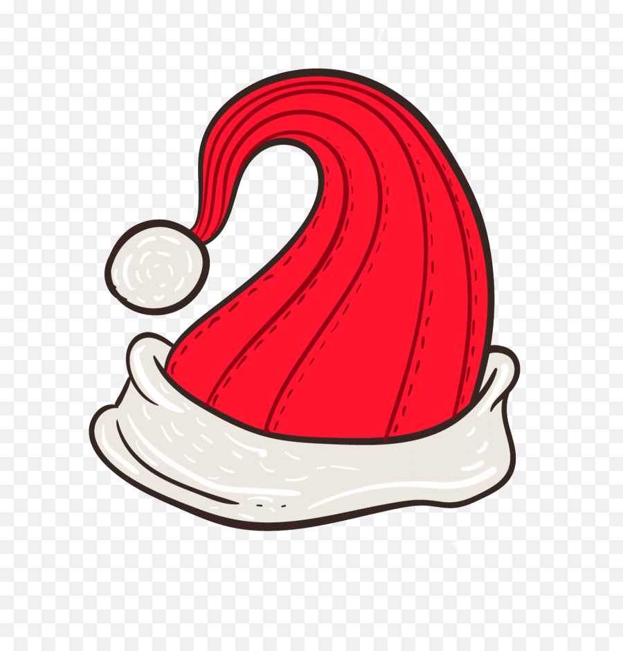 Cute Christmas Hat Drawing Page 1 - Line17qqcom Lovely Emoji,Santa Hat Clipart