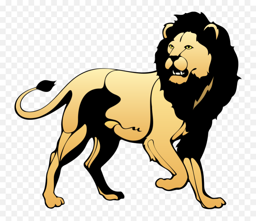 Free Free Vector Clipart Download Free - Realistic Lion Clipart Black And White Emoji,Free Vector Clipart