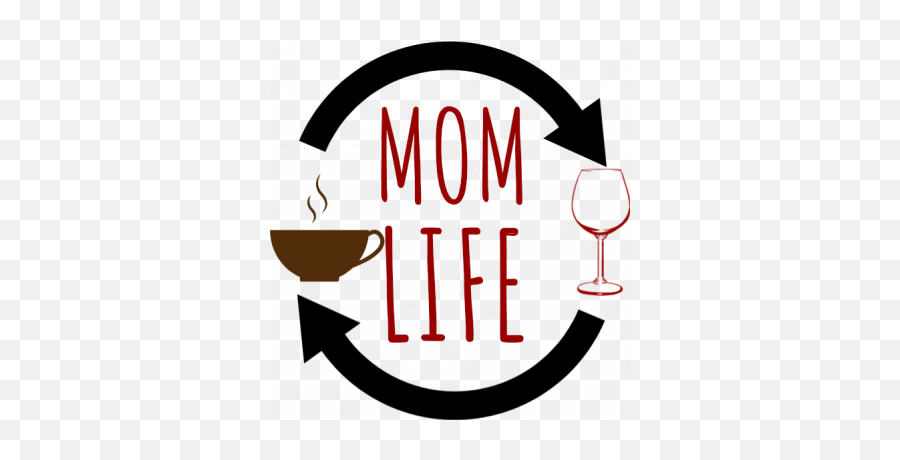 Mom Life - Mom Life Logo Emoji,Funny Logos