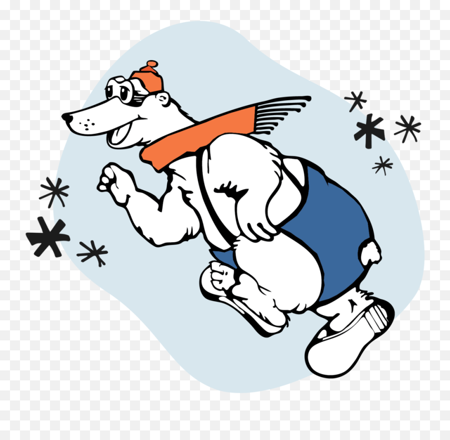 Courage Polar Bear Dip - Dog Emoji,Polar Bear Logo