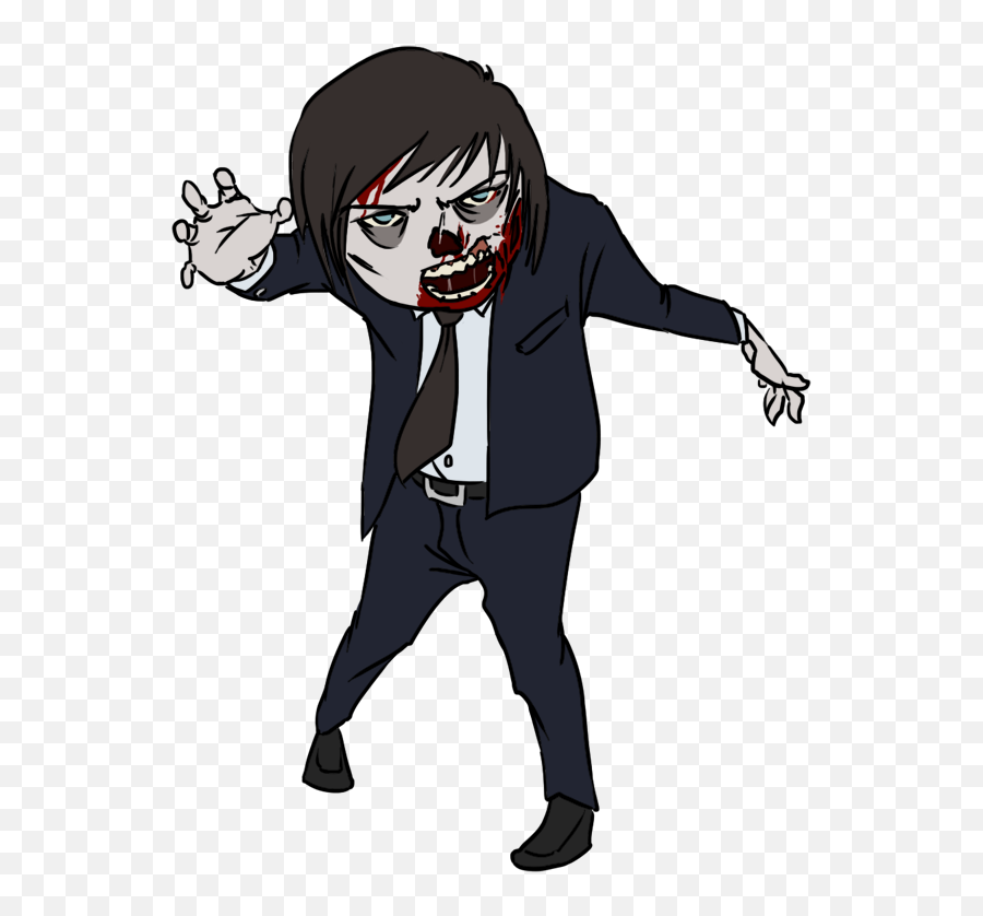 Zombie People Clipart - Halloween Zombie Clipart Emoji,People Clipart