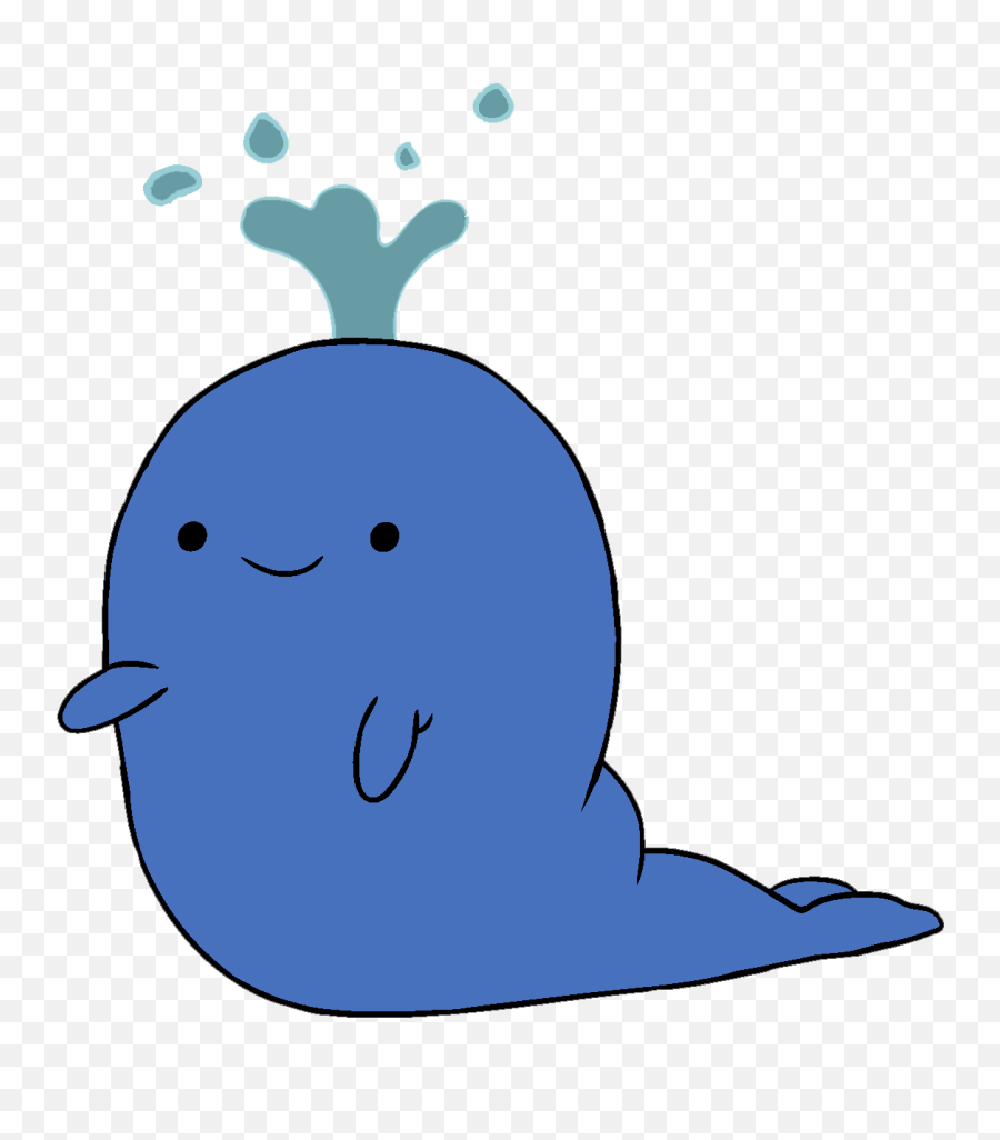 Cartoon Whale Png - Transparent Animated Whale Emoji,Memories Clipart