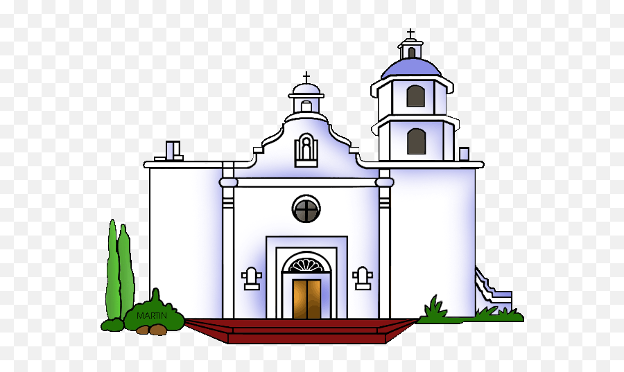 Catholic Mission Cliparts Png Images - San Luis Rey Mission Clipart Emoji,Missions Clipart