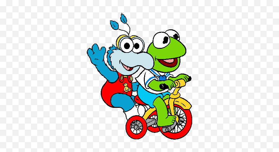 Muppet Babies Clipart Png Image With No - Baby Gonzo And Kermit Emoji,Babies Clipart