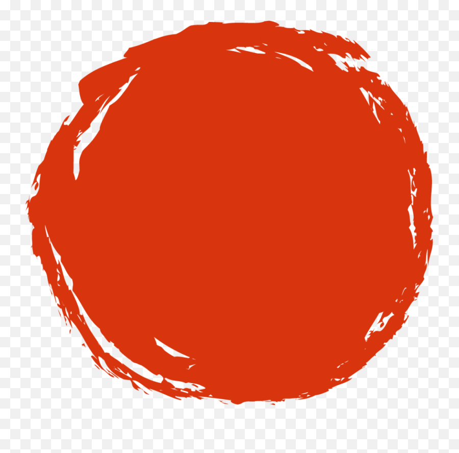 Brush Stroke Png Red - Orange Circle Brush Png Emoji,Brush Stroke Png