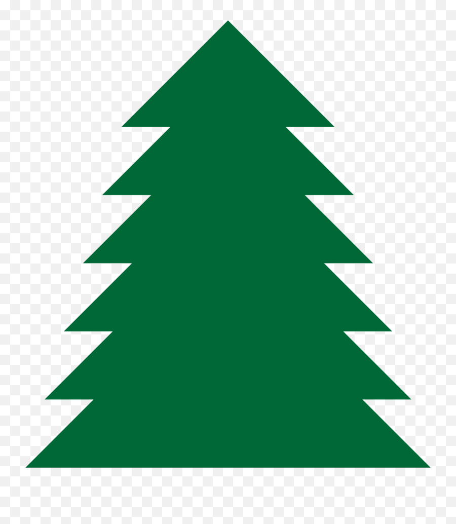 Library Of Christmas Tree Vector Banner Royalty Free Stock - Cartoon Simple Pine Tree Emoji,Christmas Tree Clipart