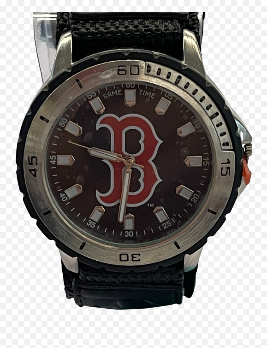 Boston Red Sox Logo Game Time Watch New - Watch Strap Emoji,Redsox Logo