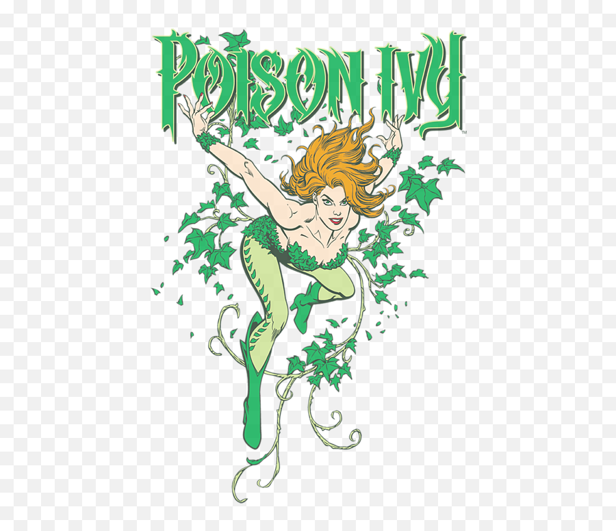 Dc - Poison Ivy Dc Comics Transparent Background Emoji,Poison Logos