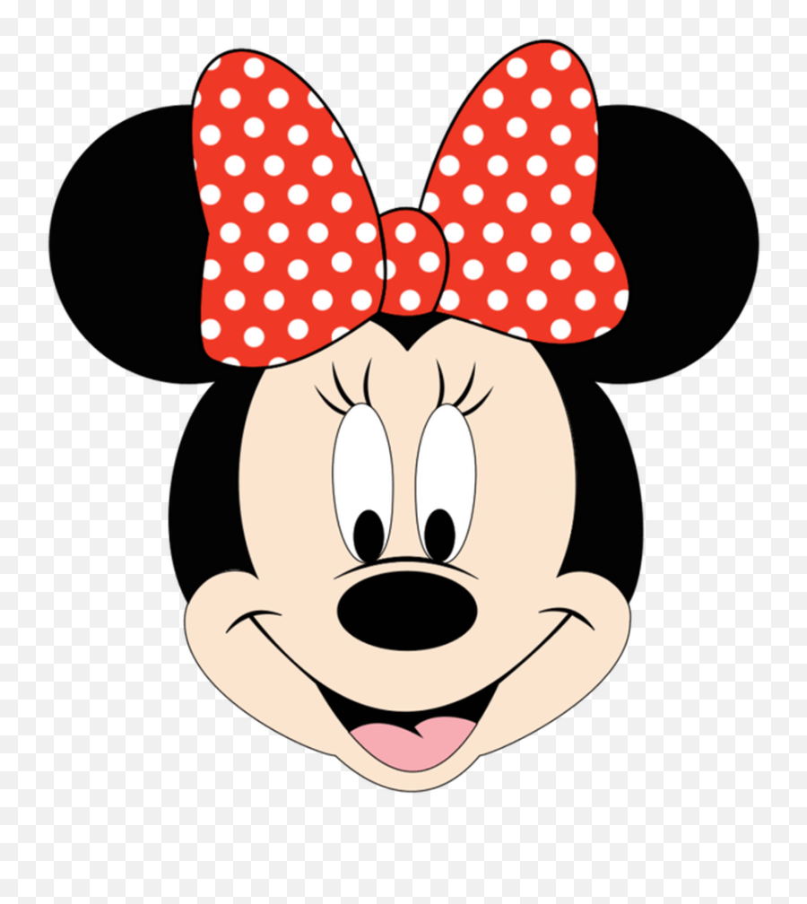 Minnie Mouse Clipart - Minnie Mouse Face Clipart Emoji,Minnie Mouse Png